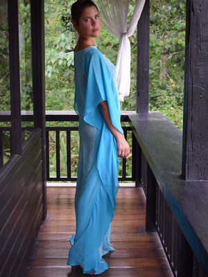 
                  
                    Chiffon Long Silk Kaftan
                  
                