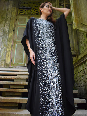 
                  
                    Stardust Crepe Silk Kaftan
                  
                
